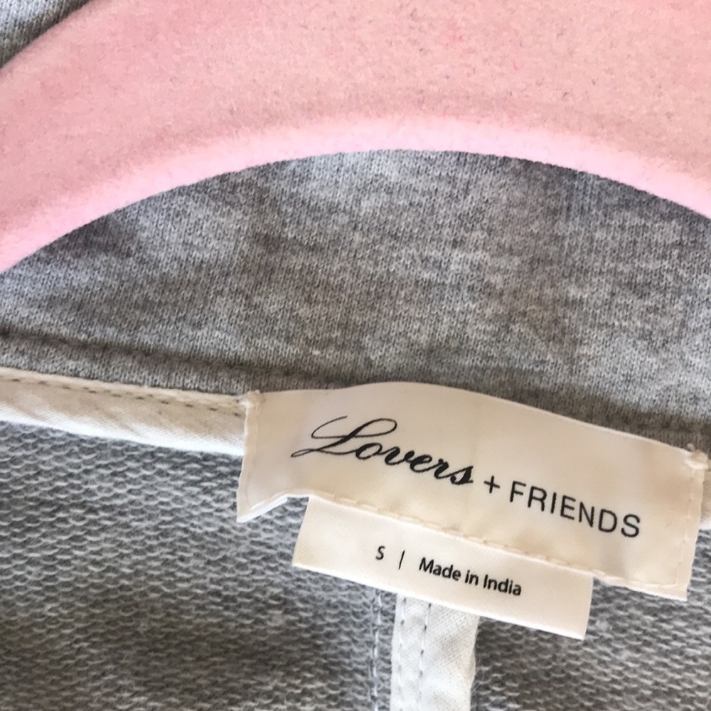 Carolina Cotton Mini Dress in Heather GreyLovers and Friends - Picture 4 of 5